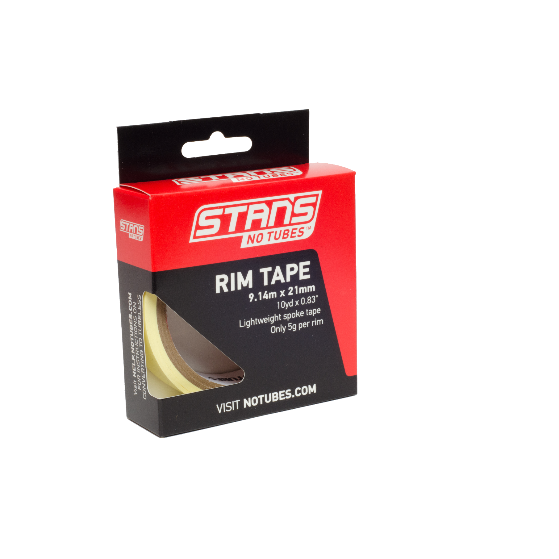 Stan's NoTubes Rim Tape 21mm x 10yds Yellow