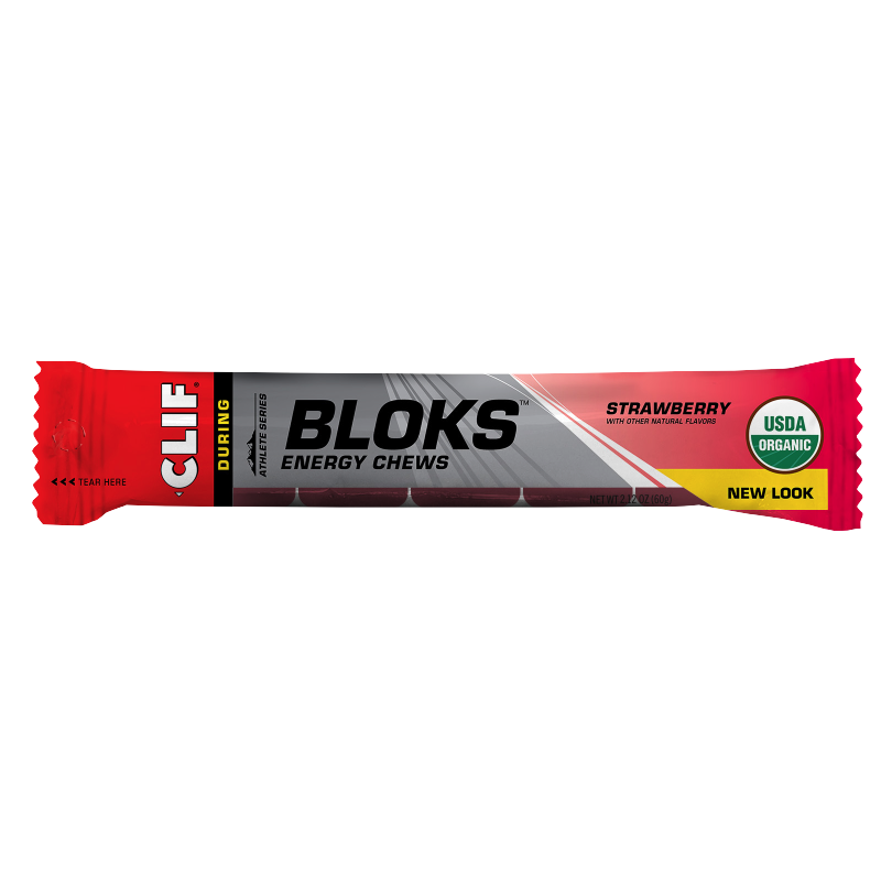 CLIF Bloks Strawberry Energy Chews 60g