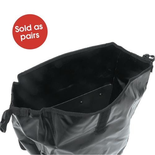 Azur Tarpaulin Pannier Set 54L Black