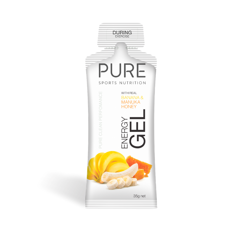 PURE Banana & Manuka Honey Energy Gel 35g