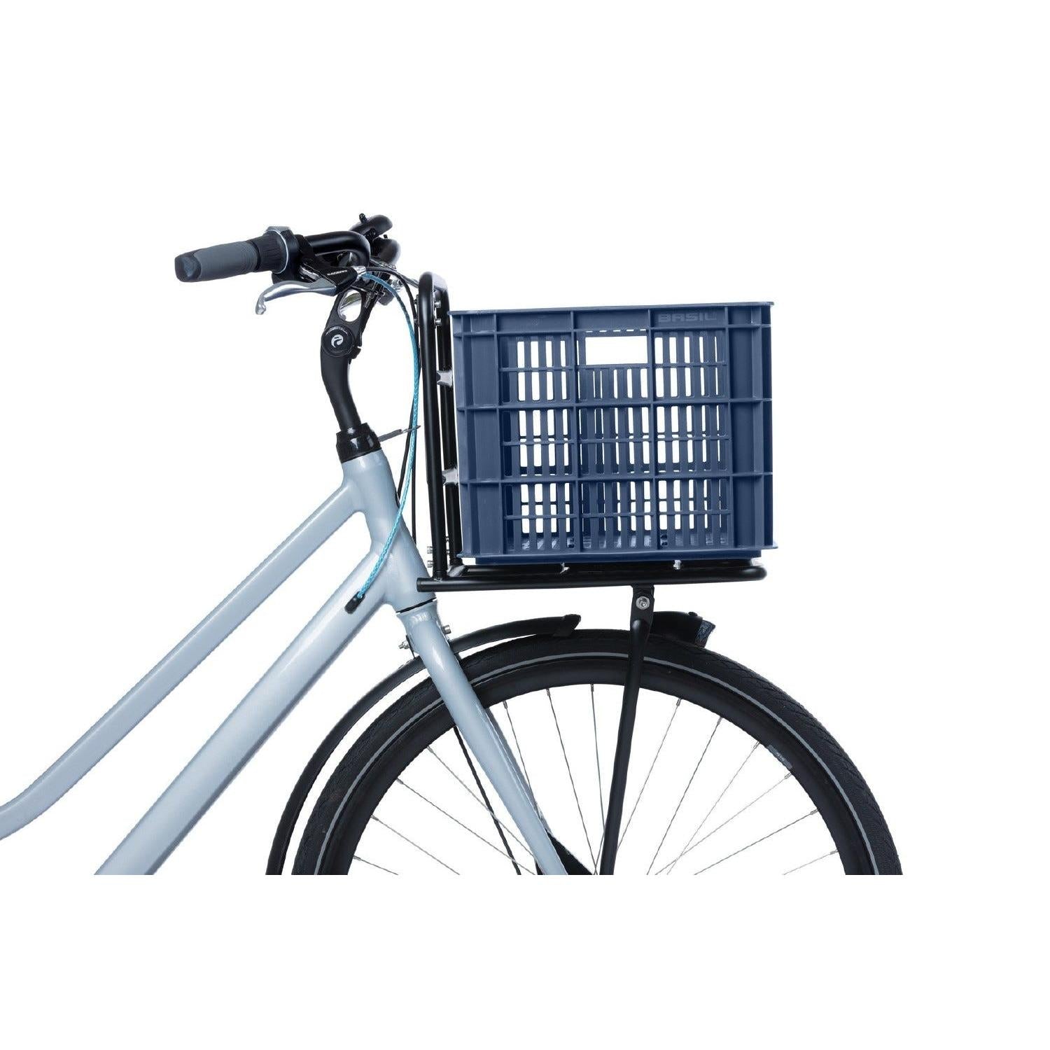 Basil Bicycle Crate 40L Blue Stone