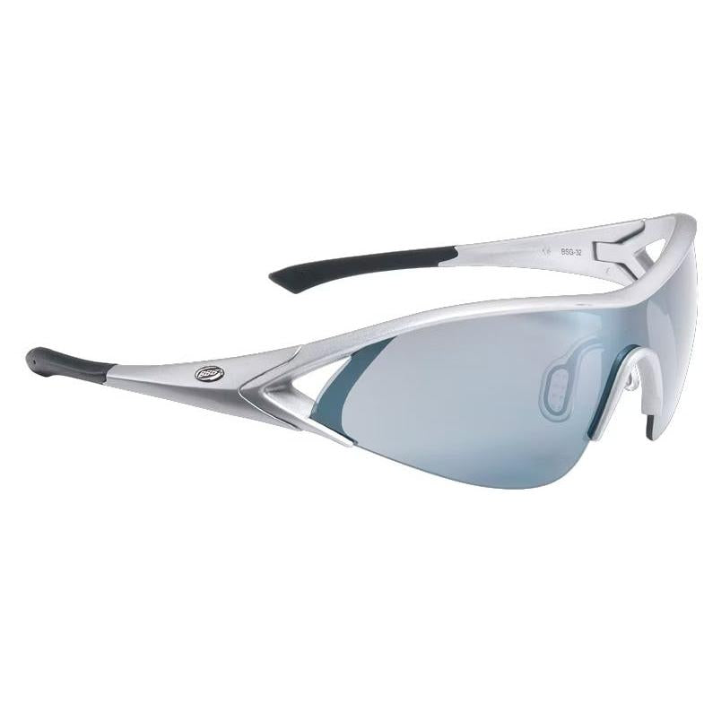 BBB Impact Sport Glasses Matt Silver/Smoke