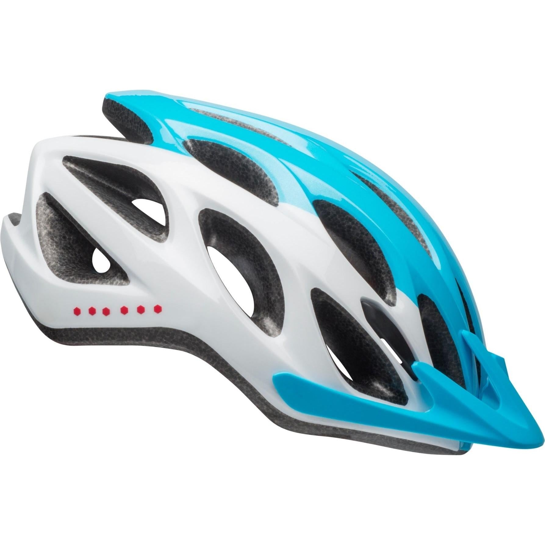 bell coast bike helmet Bell Coast Women's Helmet Bright Blue/Raspberry/White Uni