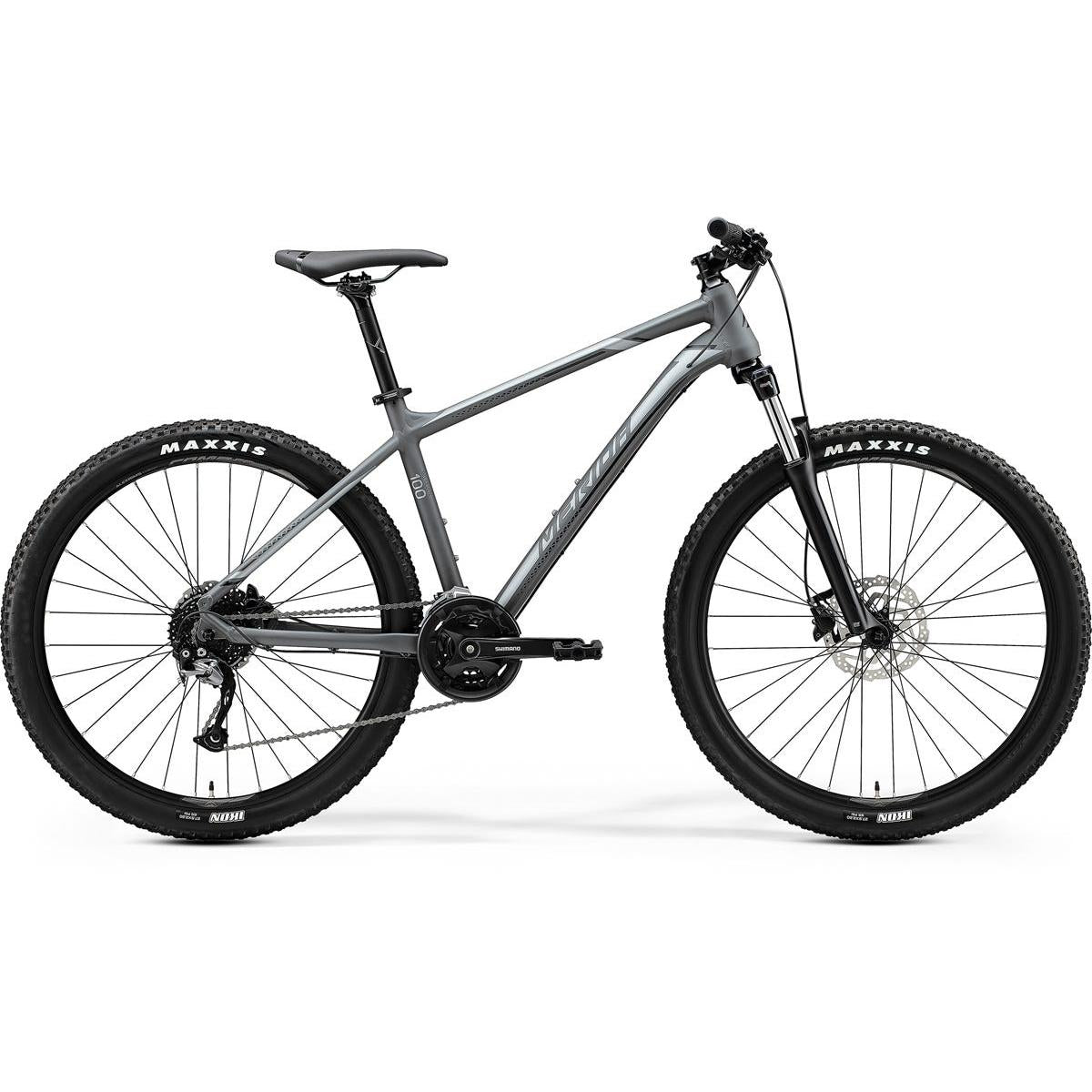 Merida Big Seven 100 Mountain Bike Matt Dark Grey/Silver – 99 Bikes