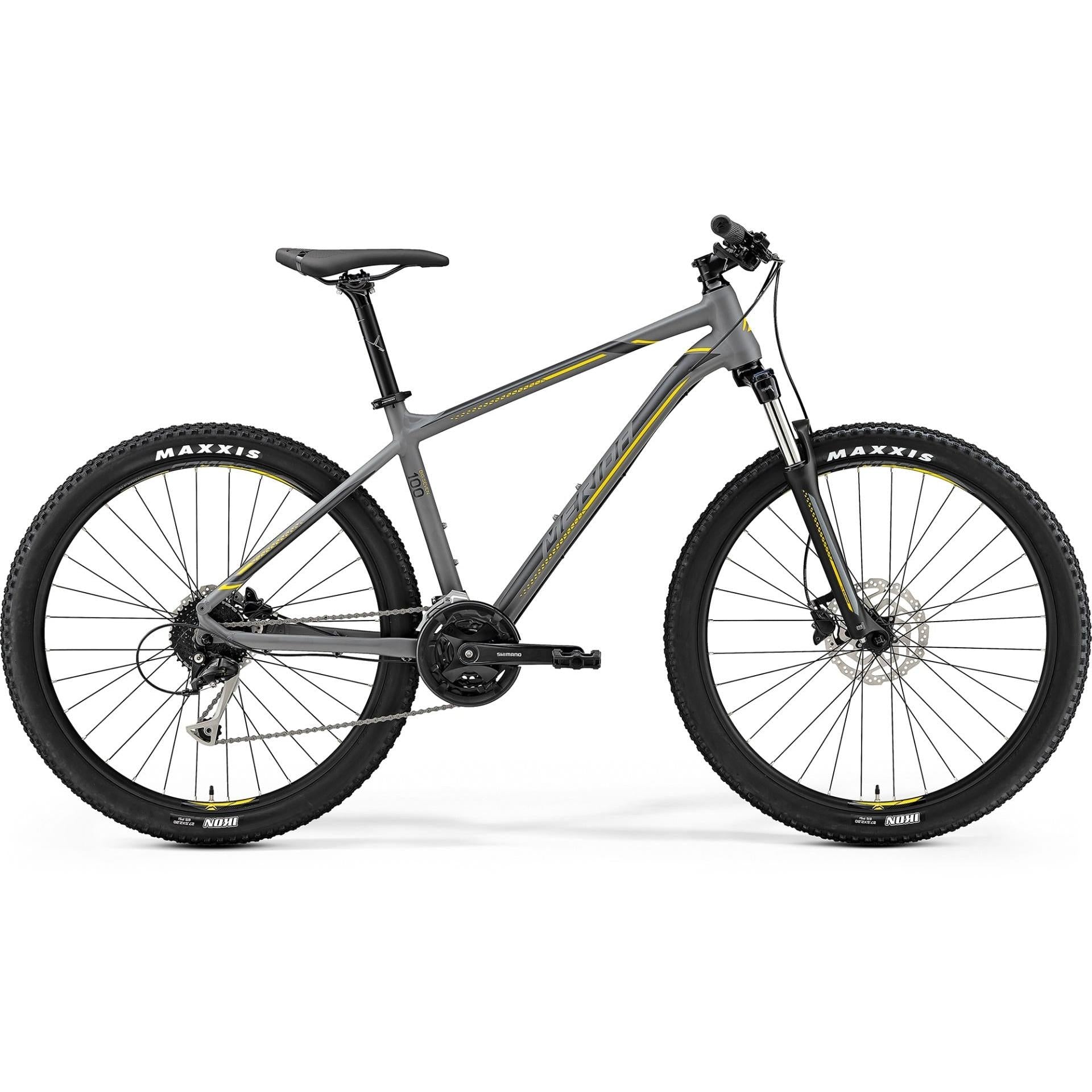 Merida Big Seven 100 Mountain Bike Yellow/Grey (2019) – 99 Bikes