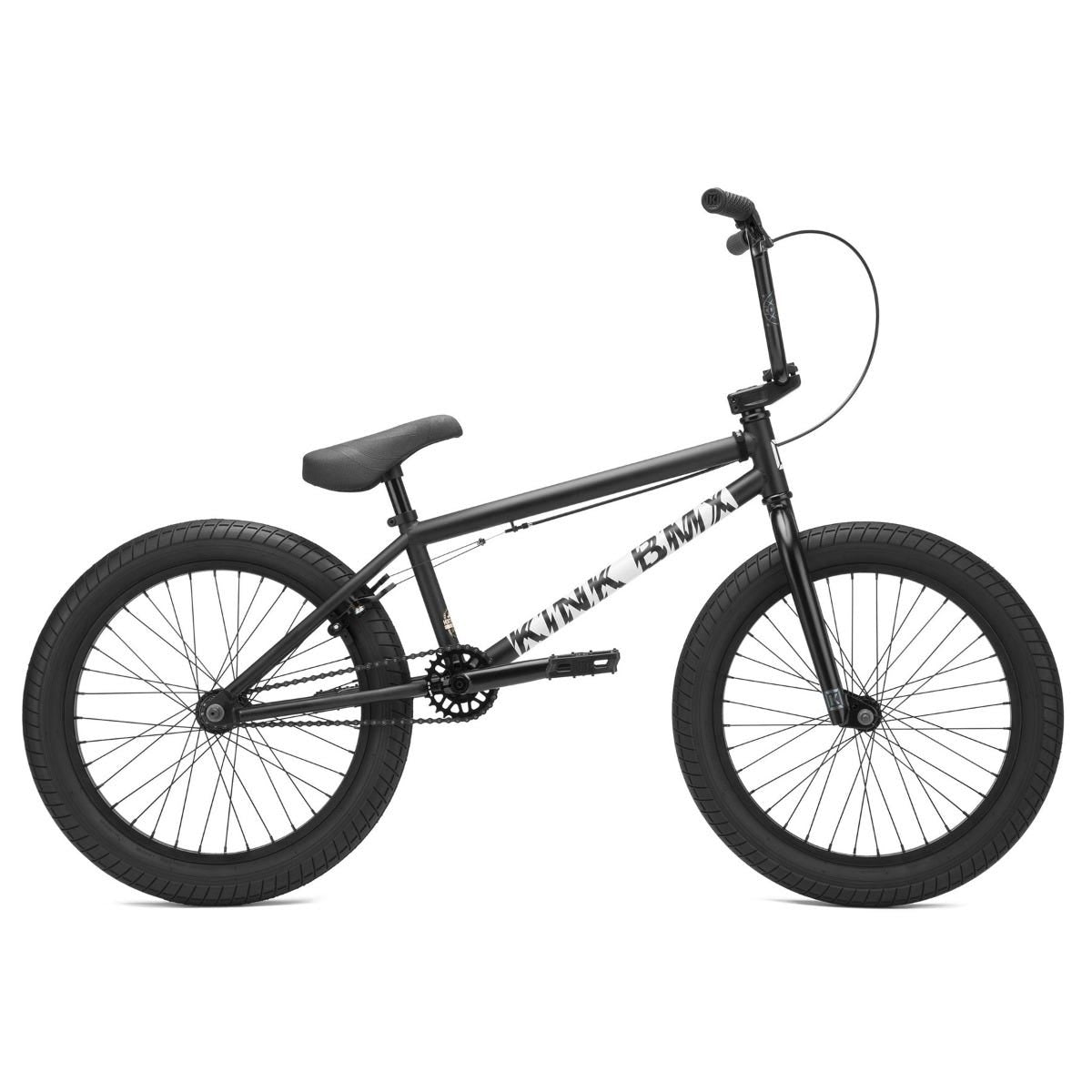 Kink Curb BMX Bike Matte Dusk Black – 99 Bikes