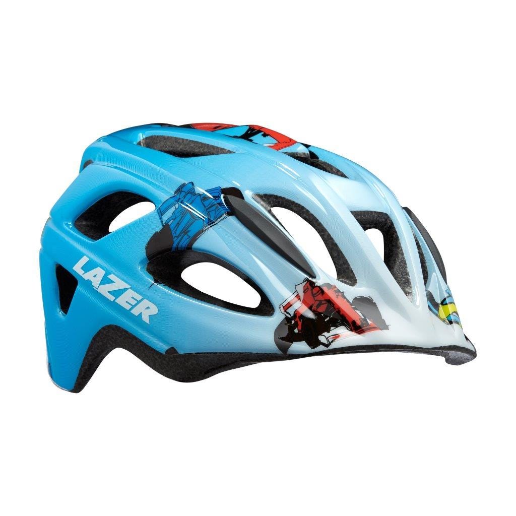 Lazer PNUT Helmet Blue Racer Boy Unisize – 99 Bikes