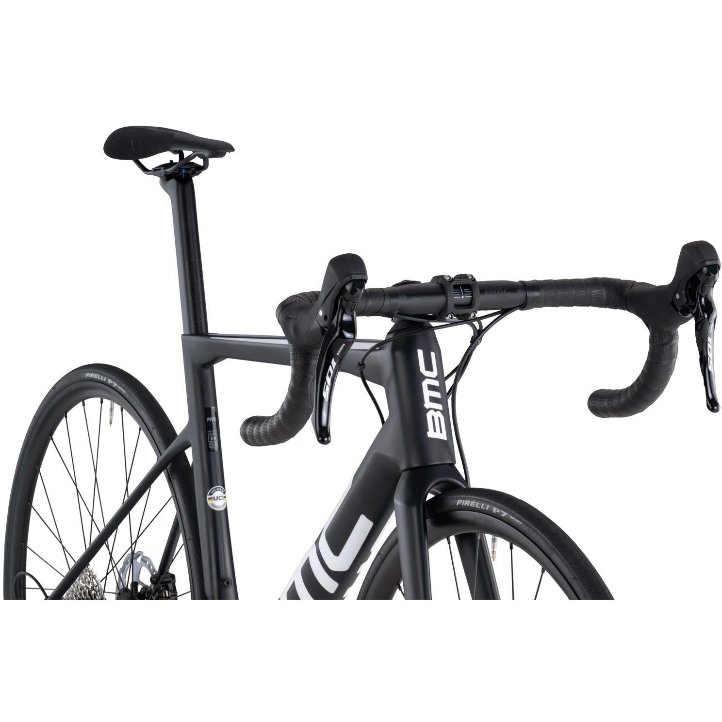 BMC Teammachine SLR Five Road Bike Black/White/Grey