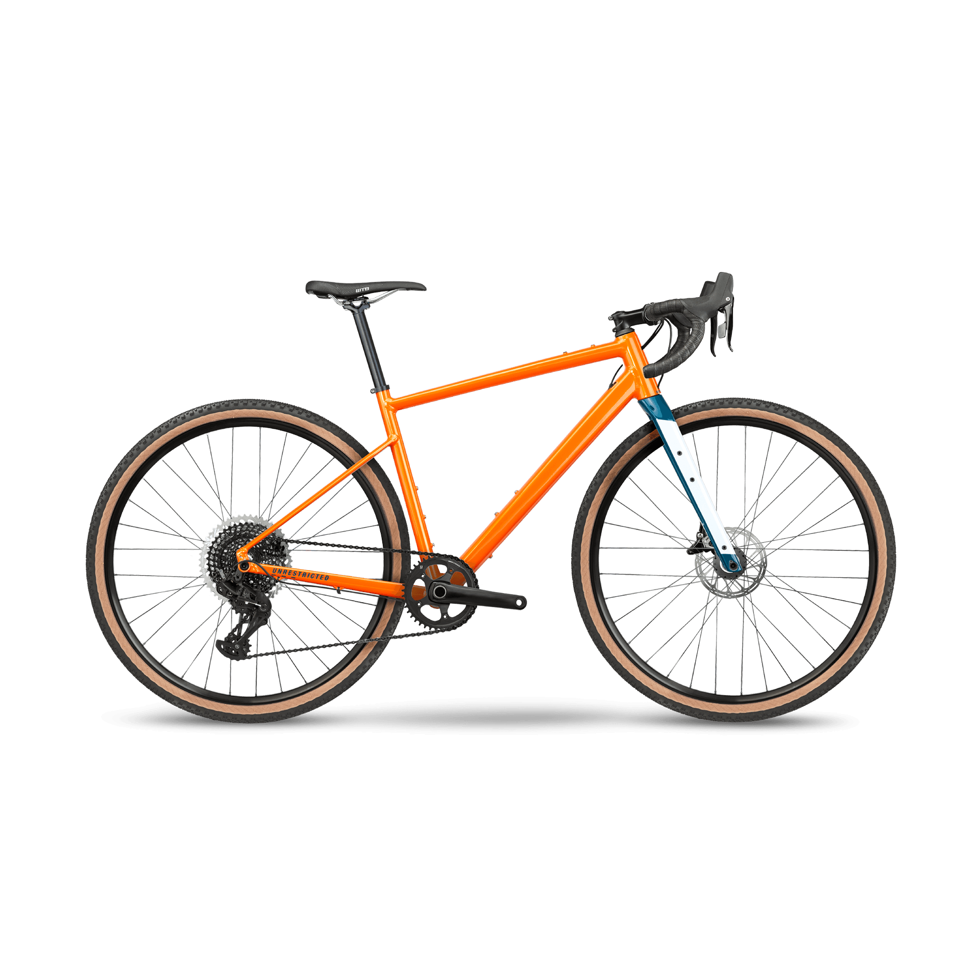 unrestricted gravel bike BMC UnReStricted AL ONE Gravel Bike Metallic Orange – 99 Bikes