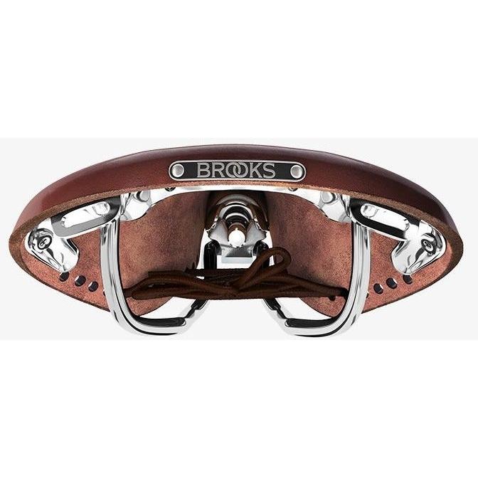 Brooks B17 Carved Short Saddle Brown