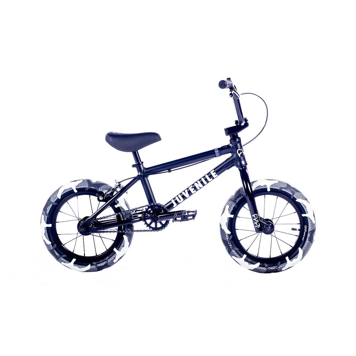 Cult Juvi 14'' Kids BMX Bike Black W/ Grey Camo Tyres – 99 Bikes