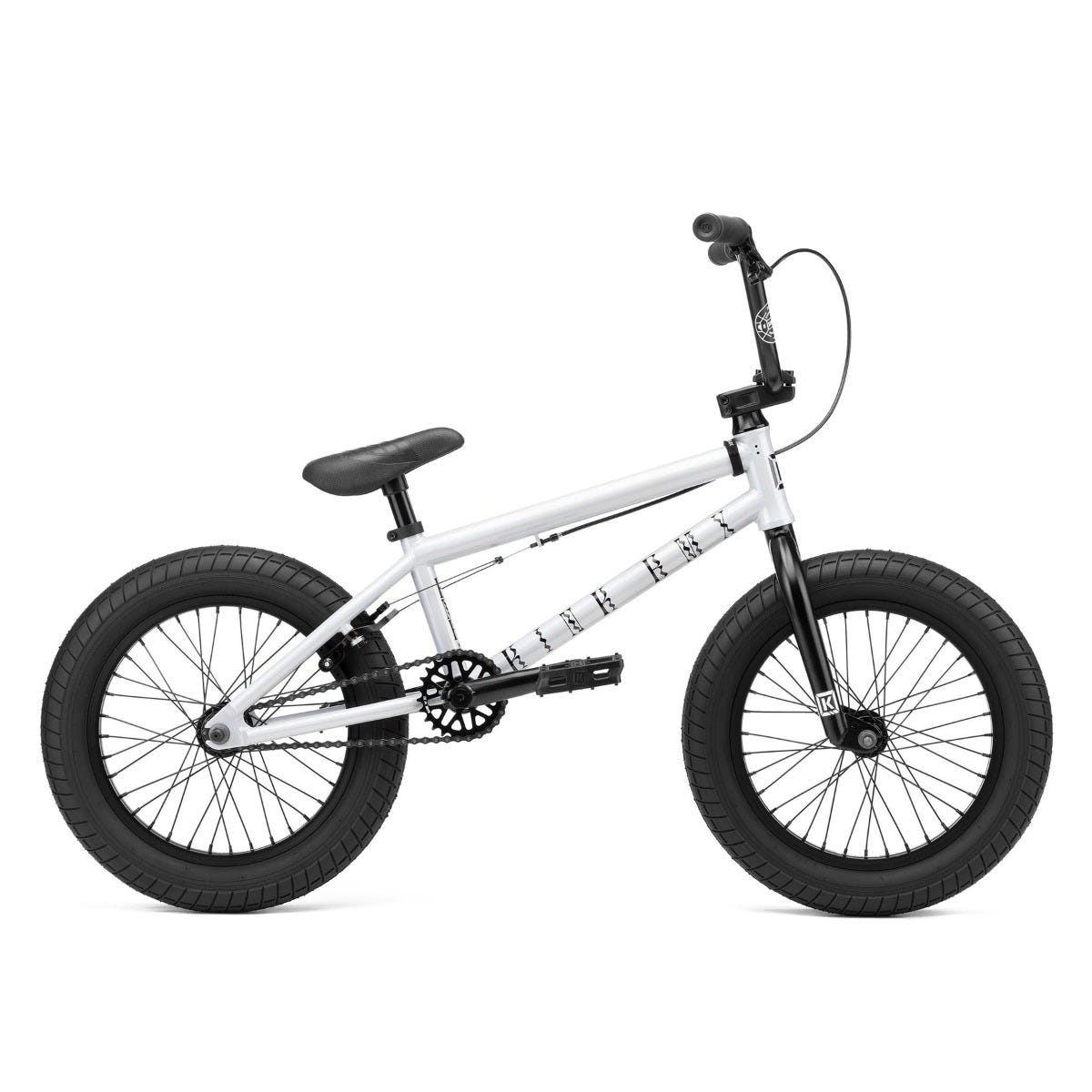 Kink Carve 16'' BMX Gloss Digital White – 99 Bikes