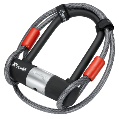 Magnum X4P U-Lock 90 x 140 120cm x 10 mm cable – 99 Bikes