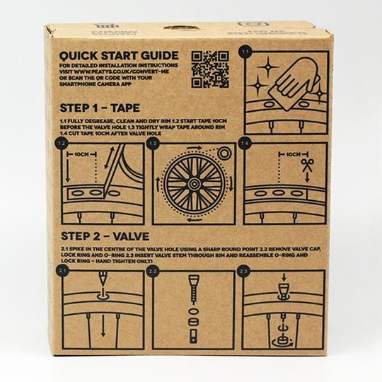 Peaty's Road/Cyclocross Tubeless Conversion Kit 21mm x 9m