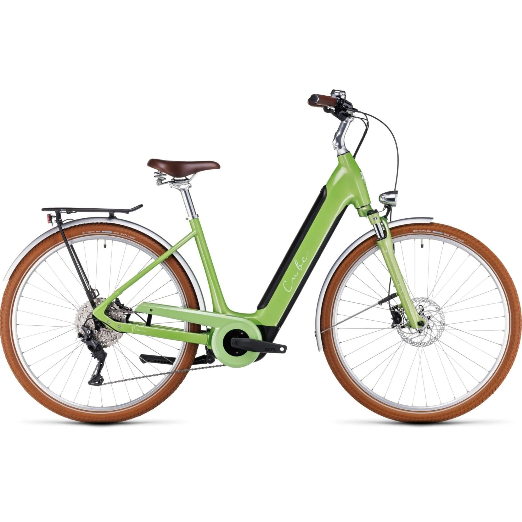 cube e bike green Cube Ella Ride Hybrid 500 Green Electric Comuter Bike Green – 99 Bikes