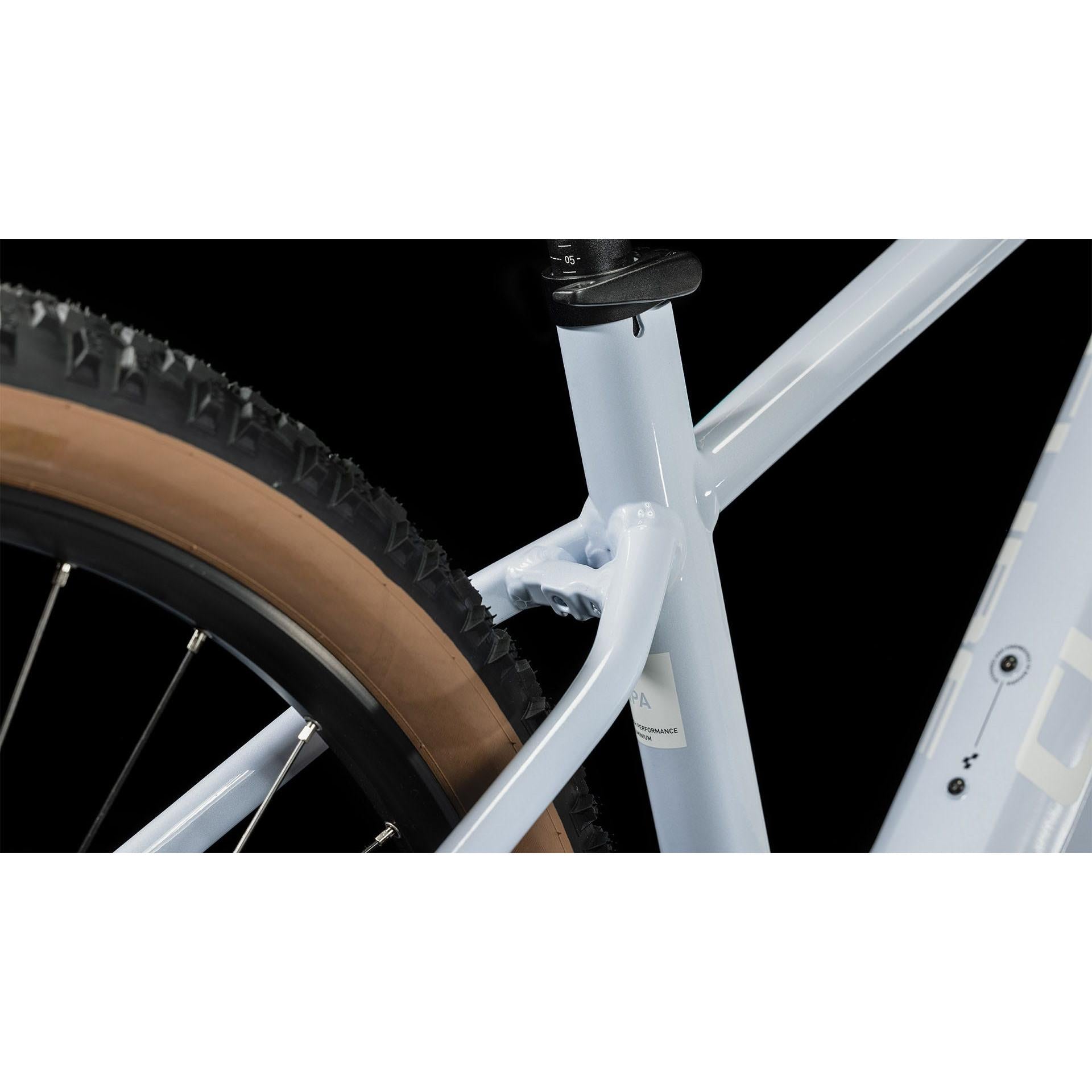 Cube Reaction Hybrid Pro 500 Electric Hardtail Mountain Bike Flash White 'n' Black