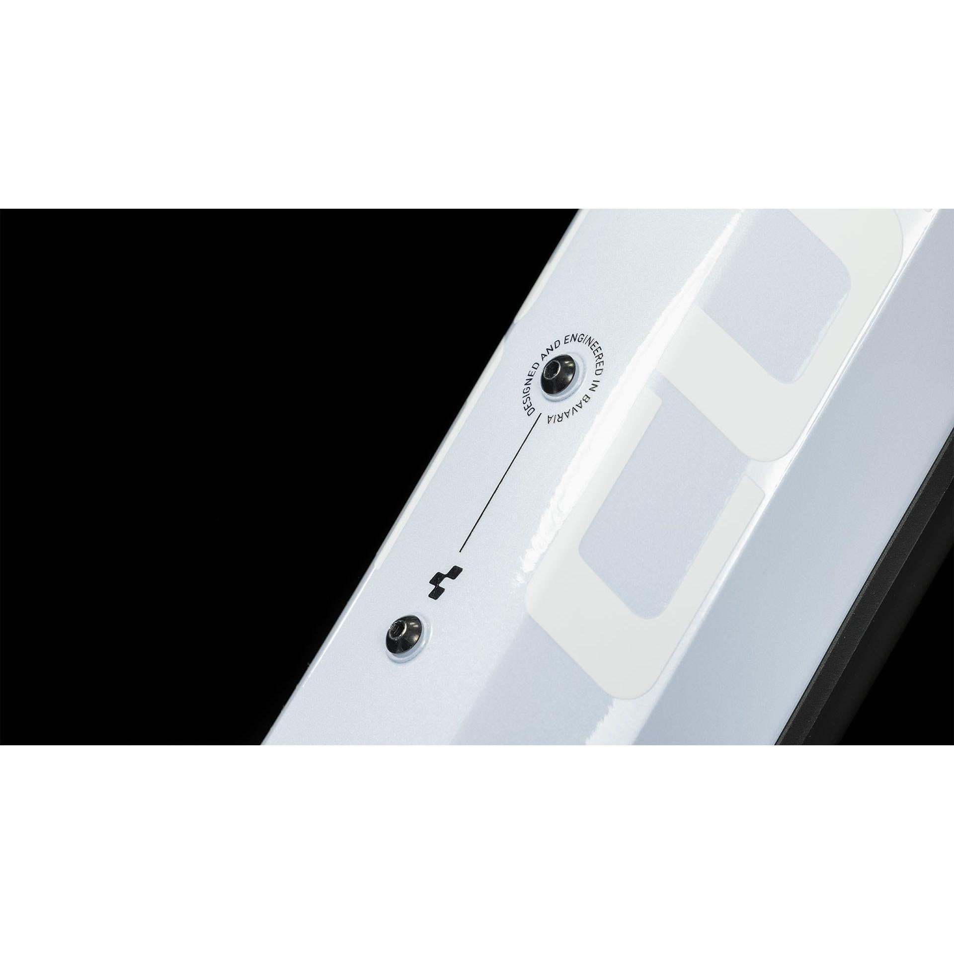 Cube Reaction Hybrid Pro 500 Electric Hardtail Mountain Bike Flash White 'n' Black