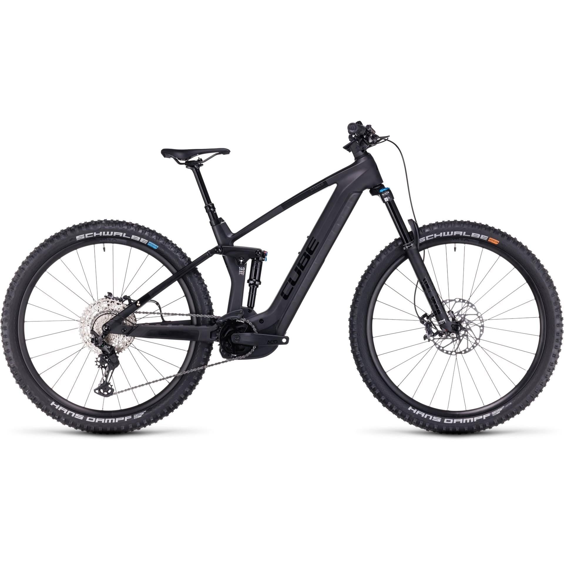 Cube Stereo Hybrid 140 HPC SLX 750 Dual Suspension Electric
