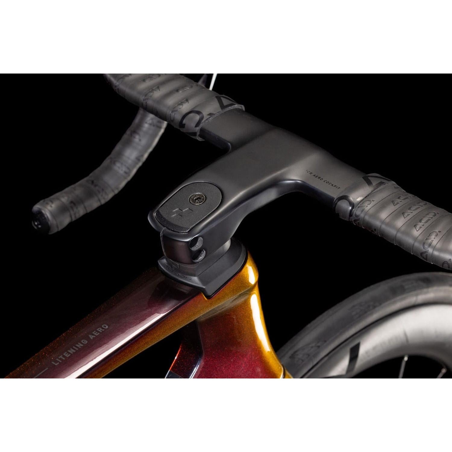 Cube Litening AERO C:68X SLT Aero Road Bike Solar Eclipse'n'Carbon
