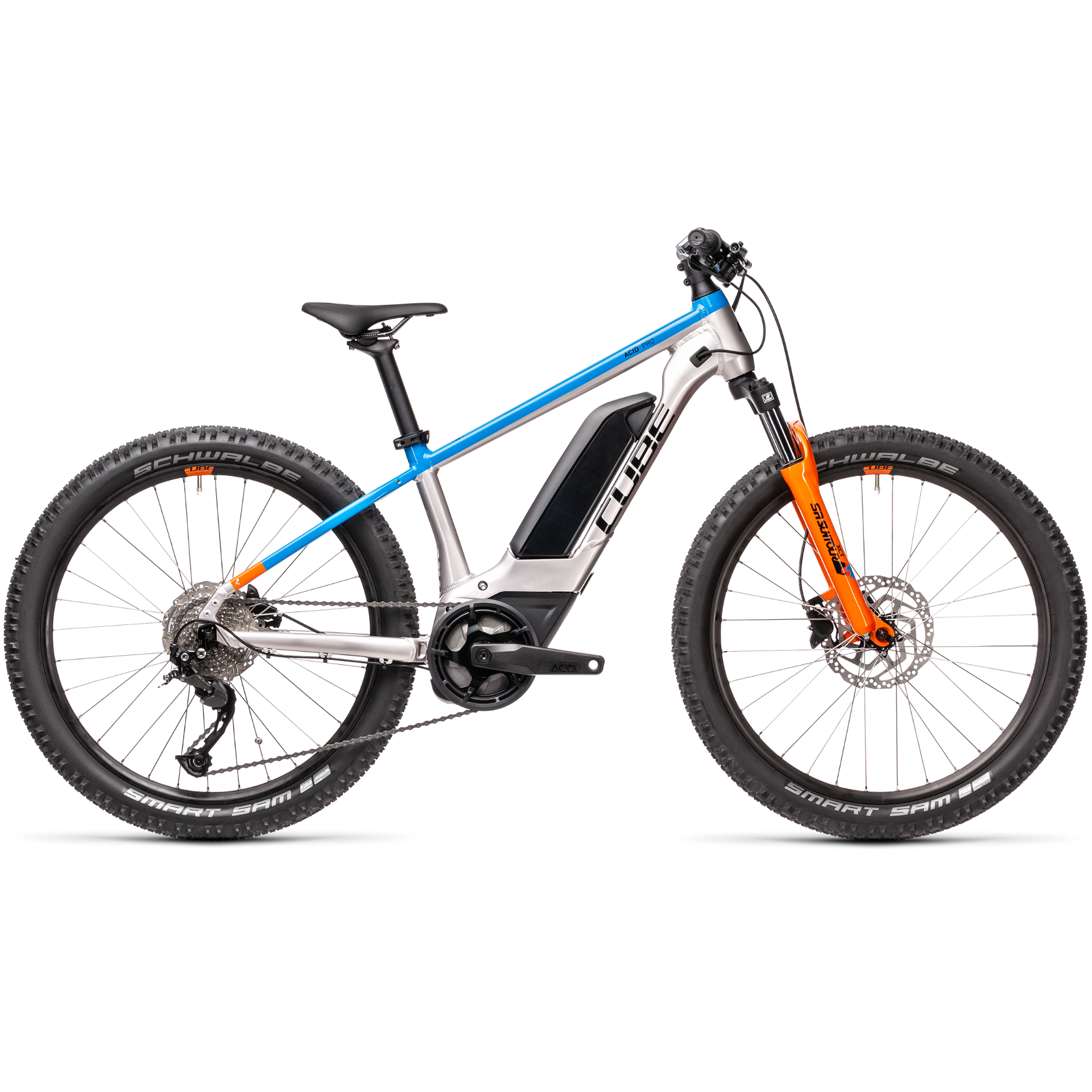 cube action team e bike Cube Acid 240 Hybrid Youth Pro 400 Actionteam Youth Electric Mountain – 99  Bikes