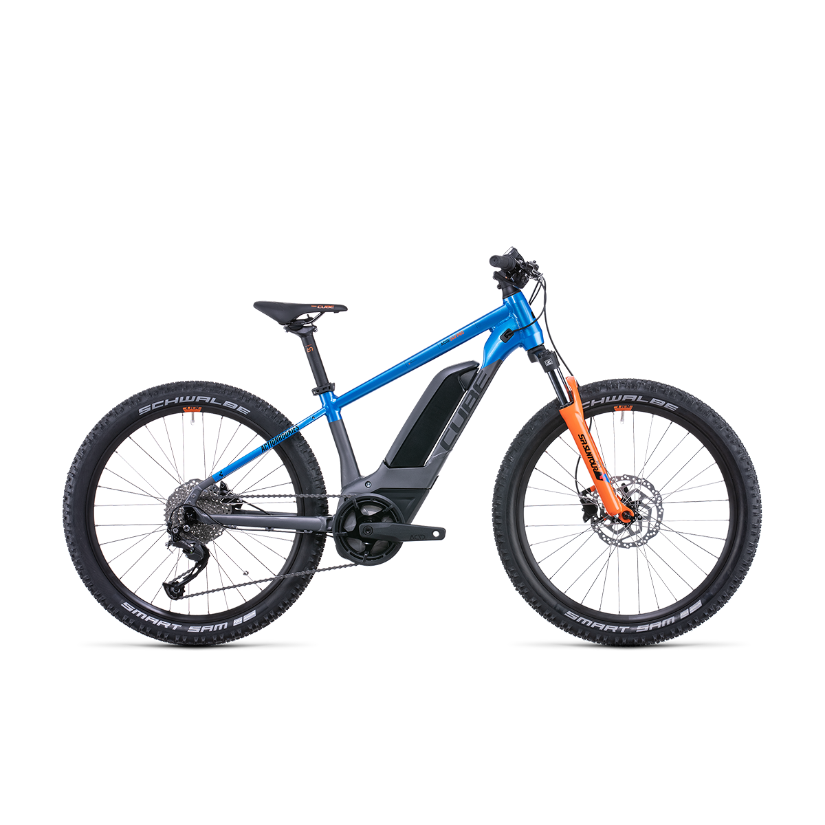 cube acid 240 e-bike Cube Acid 240 Hybrid Rookie Pro 400 Kids Electric Mountain Bike action – 99 Bikes