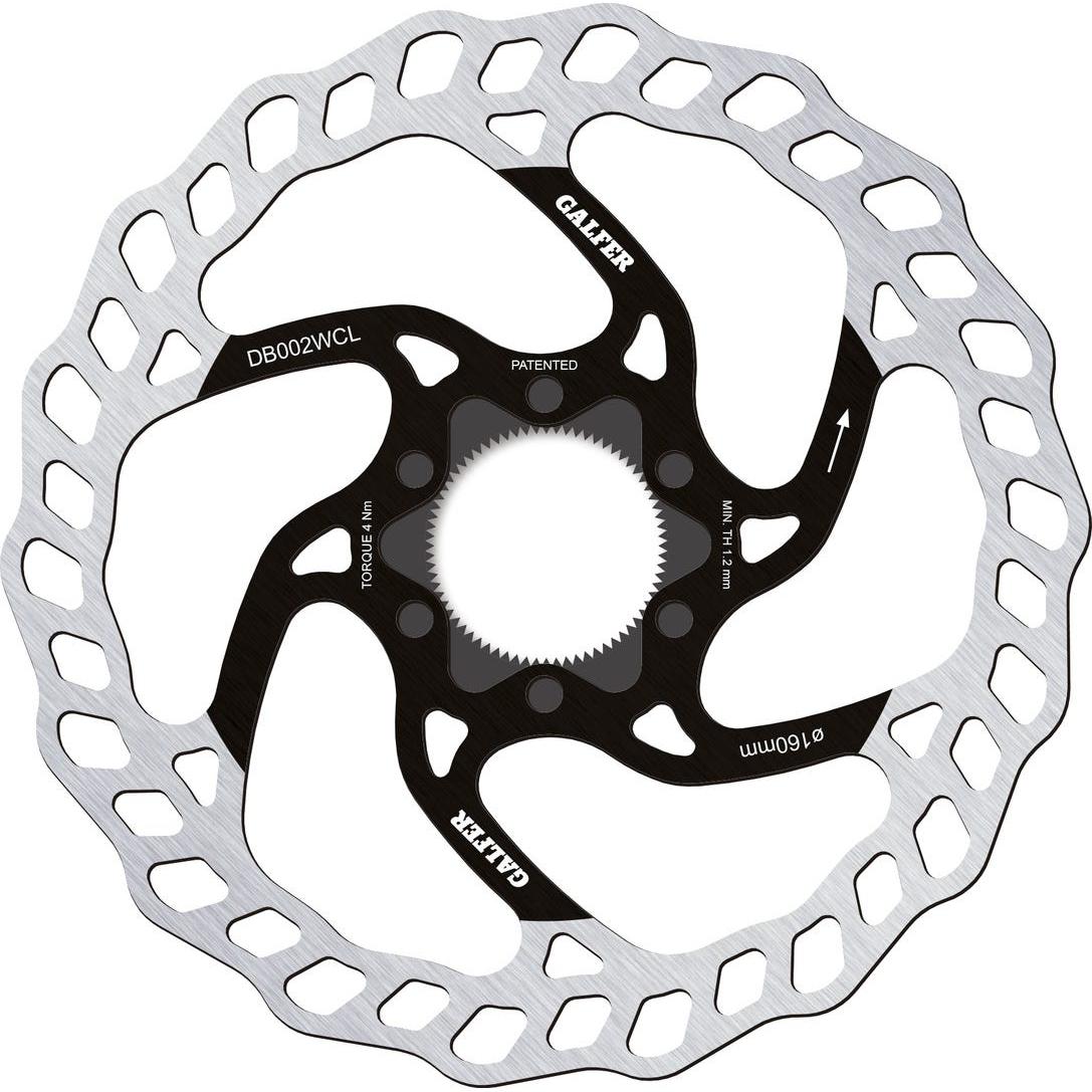 Galfer Disc Wave Disc Brake Rotor Centrelock 160 X 1.8mm