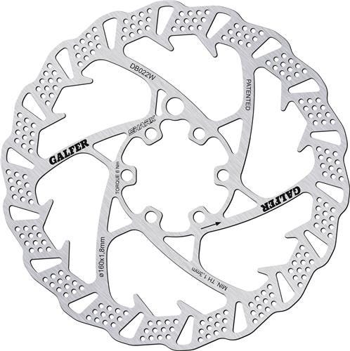 Galfer Disc Shark Disc Brake Rotor 160 X 1.8mm
