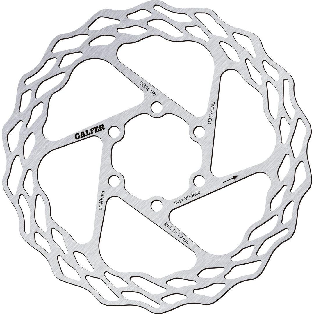 Galfer Road Wave Disc Brake Rotor 160mm