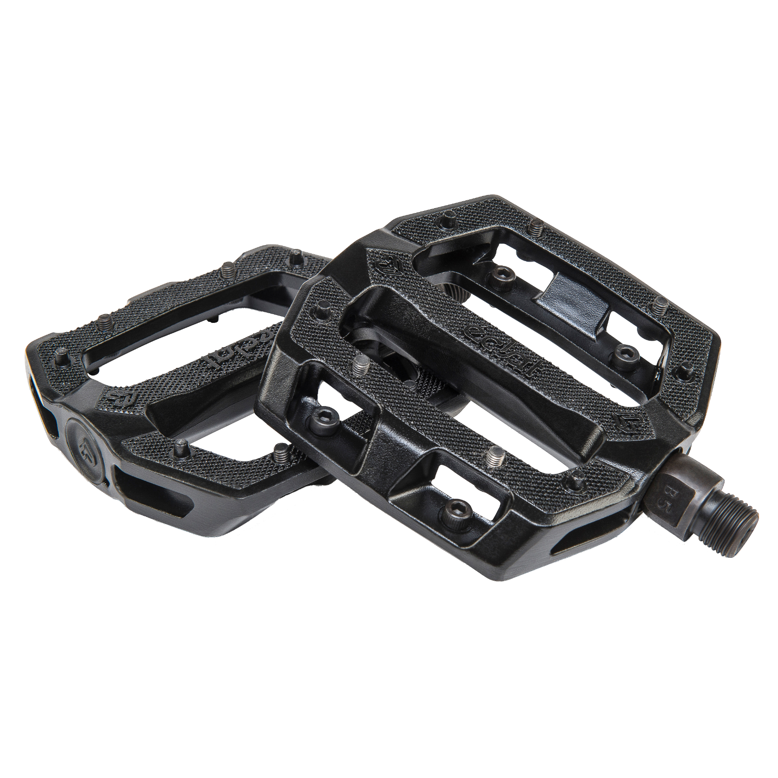 eclat slash pedals Eclat Slash Alloy BMX Pedals Black – 99 Bikes