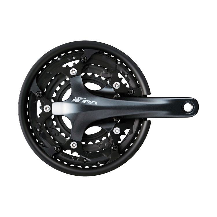 Shimano Sora FC-R3030 Crankset Black 170mm – 99 Bikes