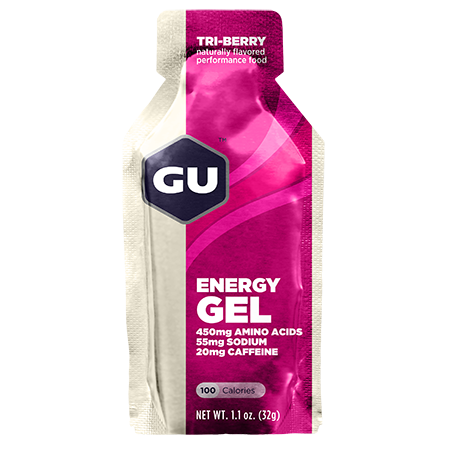 GU Tri-Berry Caffeinated Energy Gel 32g