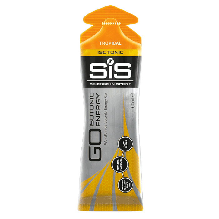 SIS GO PLUS Tropical Isotonic Energy Gel 60mL
