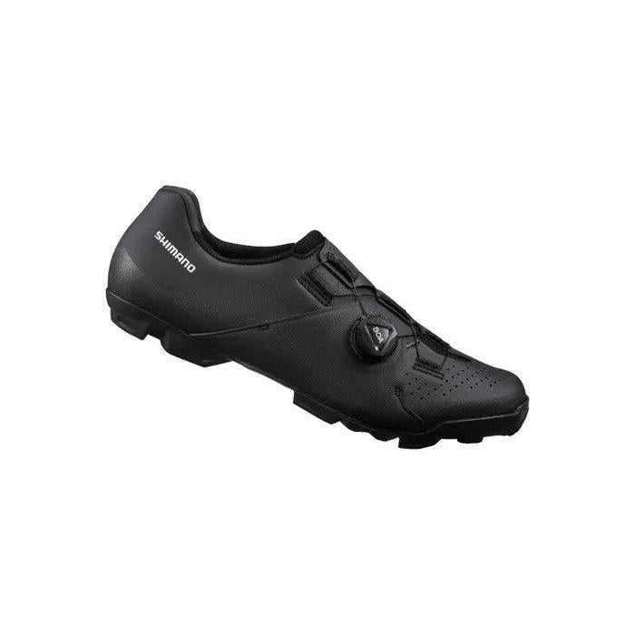Shimano XC300 Wide Fit Mens MTB Shoes Black 2022