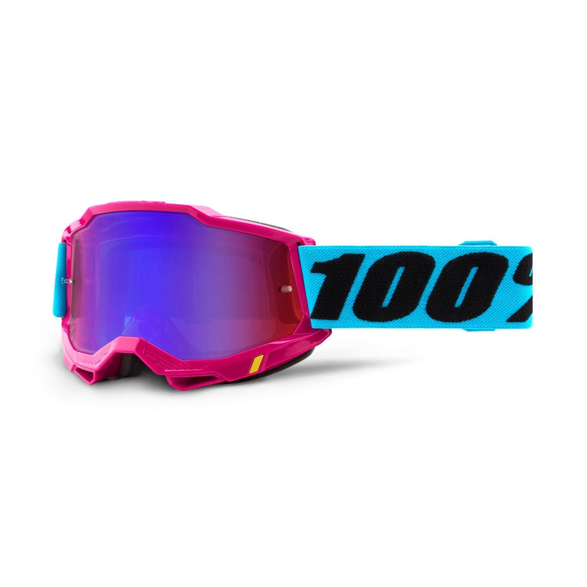 100% Accuri 2 Goggles Lefleur Mirror Red/Blue Lens