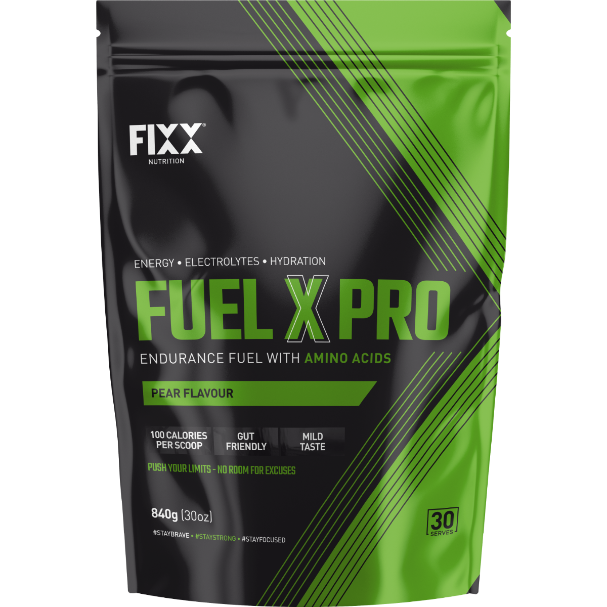 FIXX Fuel X PRO Drink Mix 840g Bag Pear