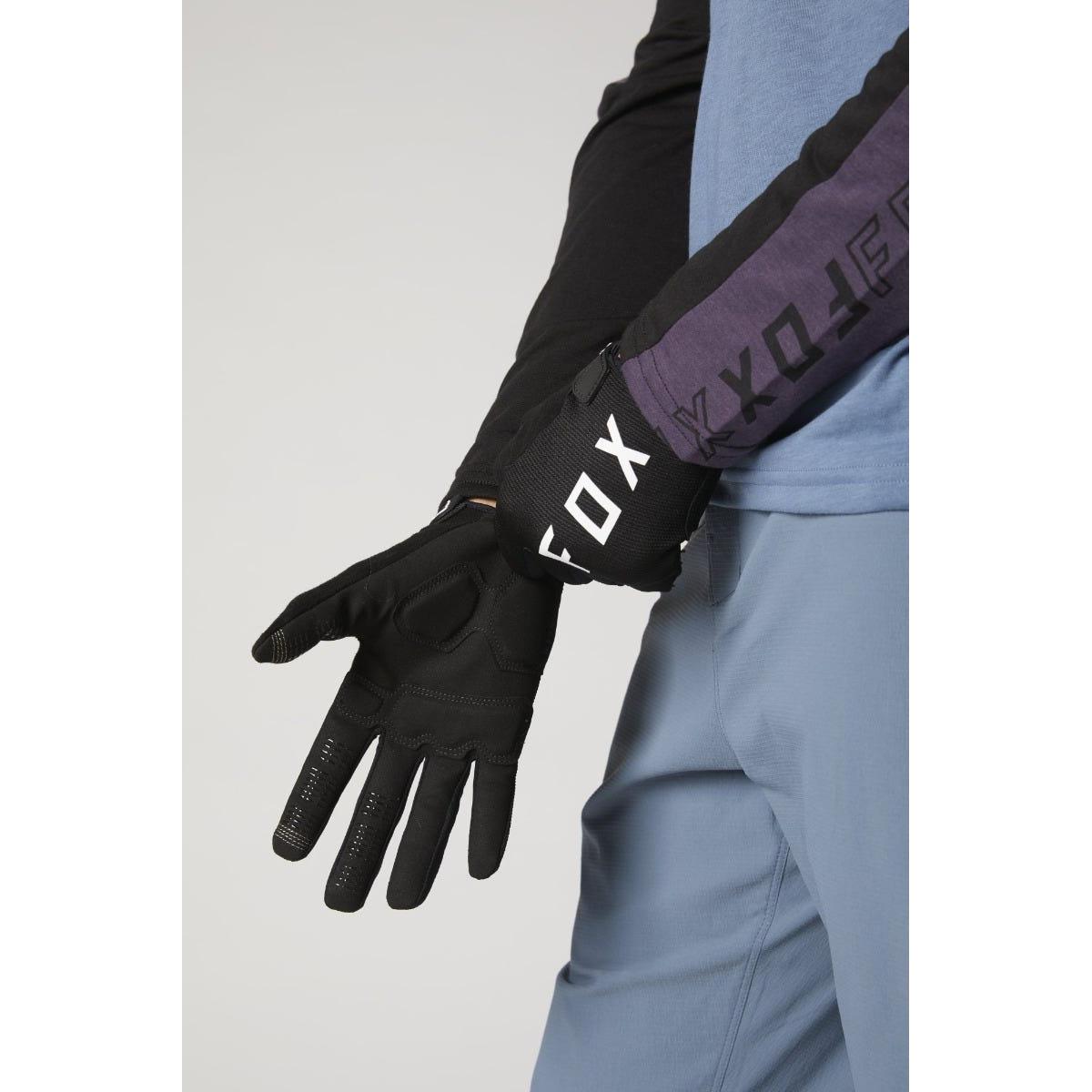 FOX Ranger Gel Full Finger Gloves Black 2023