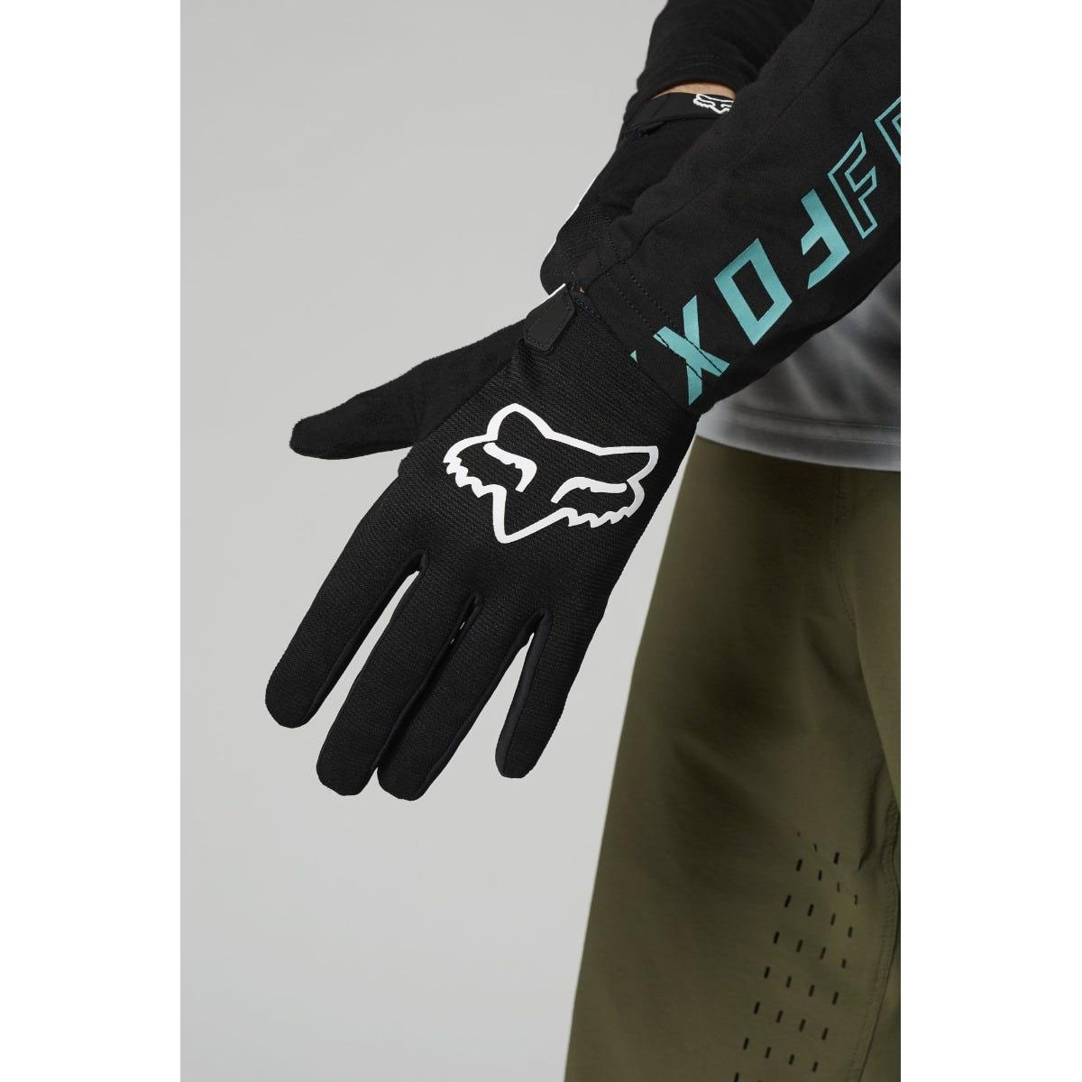 FOX Ranger Full Finger Youth Gloves Black 2023 – 99 Bikes