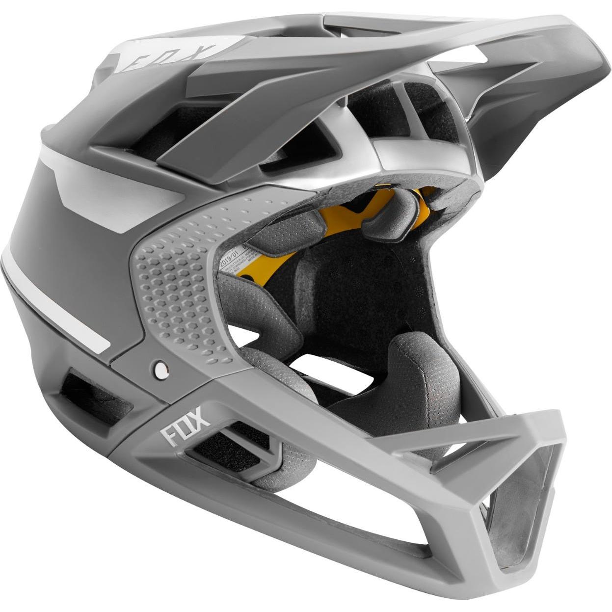 FOX Proframe Quo Fullface Helmet Pewter – 99 Bikes