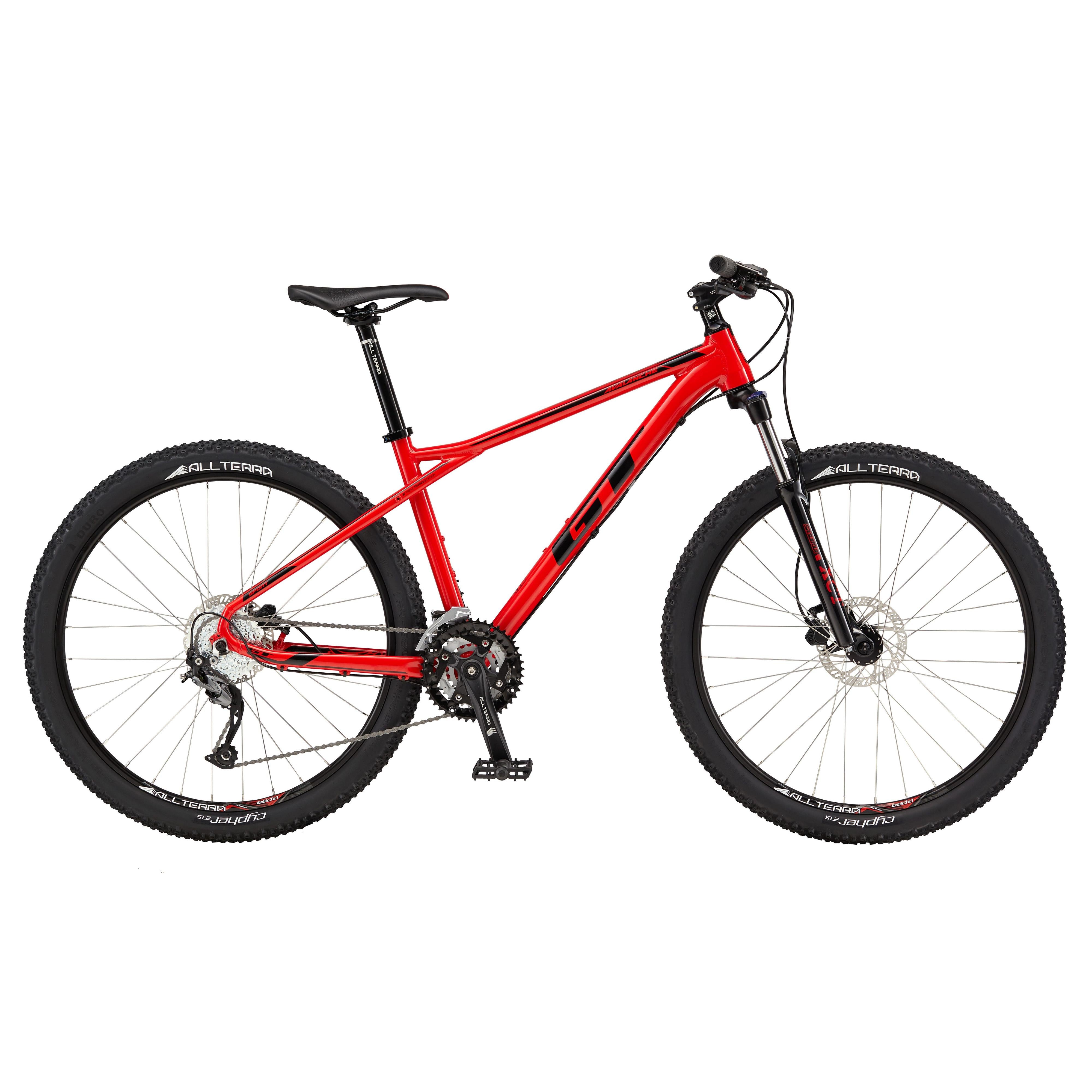 GT Avalanche Sport 27.5 Mountain Bike Red (2017) – 99 Bikes