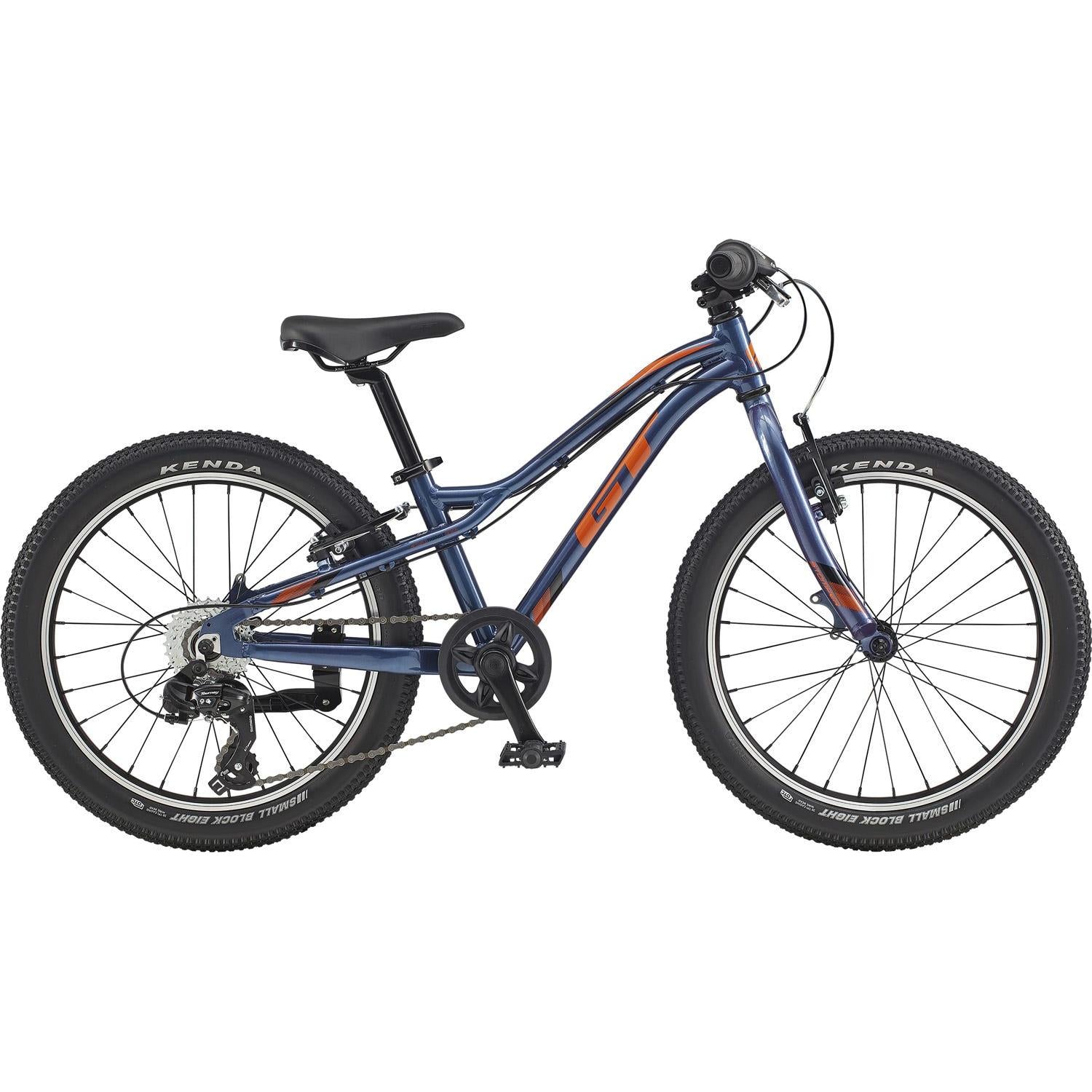 GT Stomper Prime 20 Kids Mountain Bike Blue/Silver (2020) – 99 Bikes
