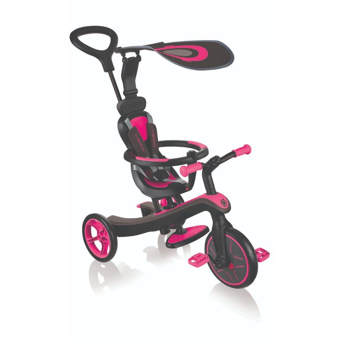 Globber Explorer 4in1 Kids Trike Pink