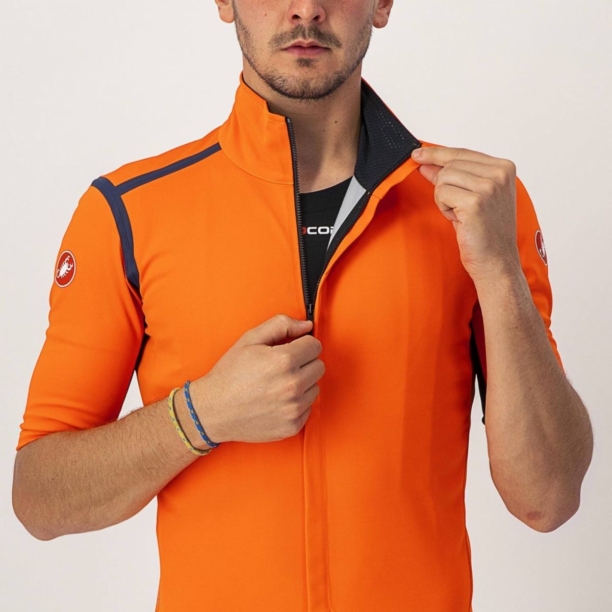 Castelli Gabba Rosso Corsa Jersey Brilliant Orange – 99 Bikes