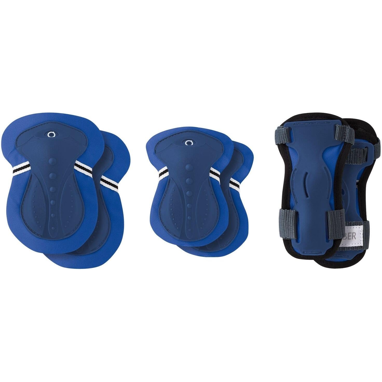 Globber Junior Protective Pad Set Navy Blue