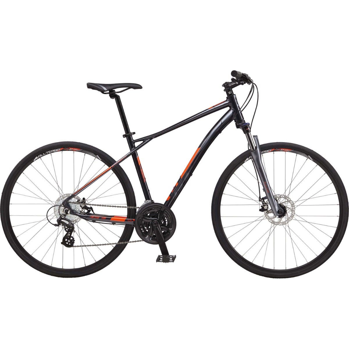 GT Transeo 4.0 Hybrid Bike Black (2018) – 99 Bikes