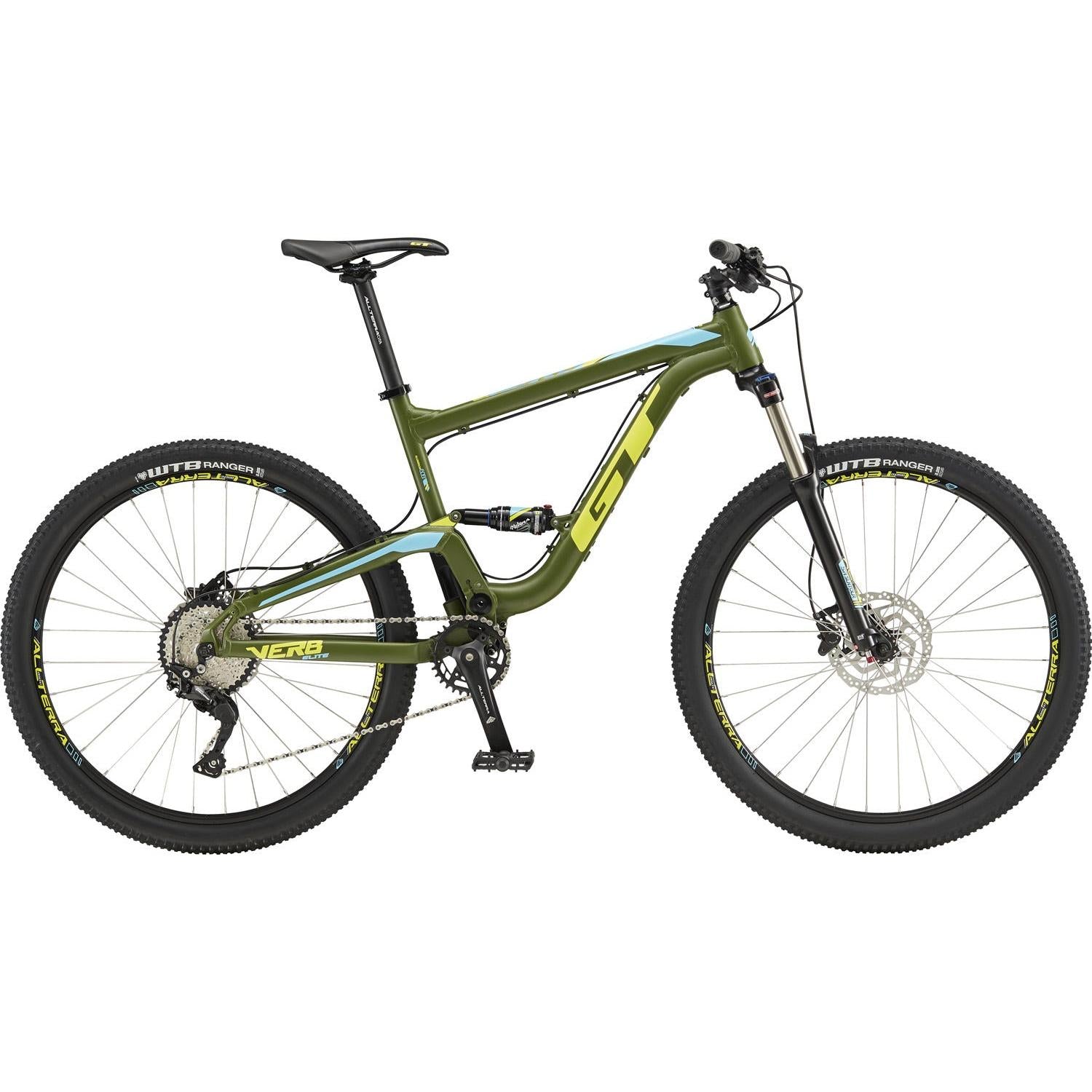 GT Verb Elite Mountain Bike Inch Army Green