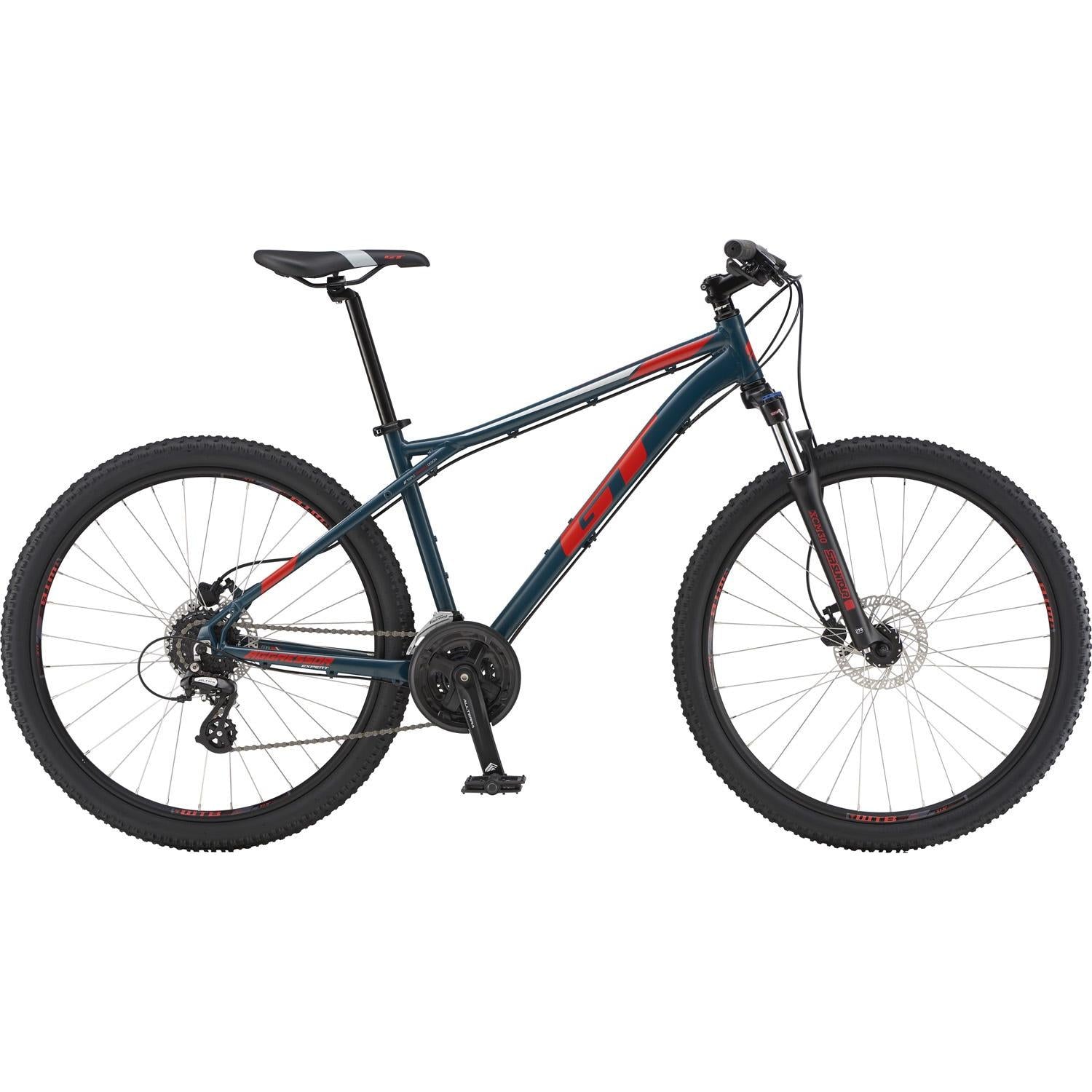 GT Aggressor Expert Mountain Bike Inch Slate Blue – 99 Bikes