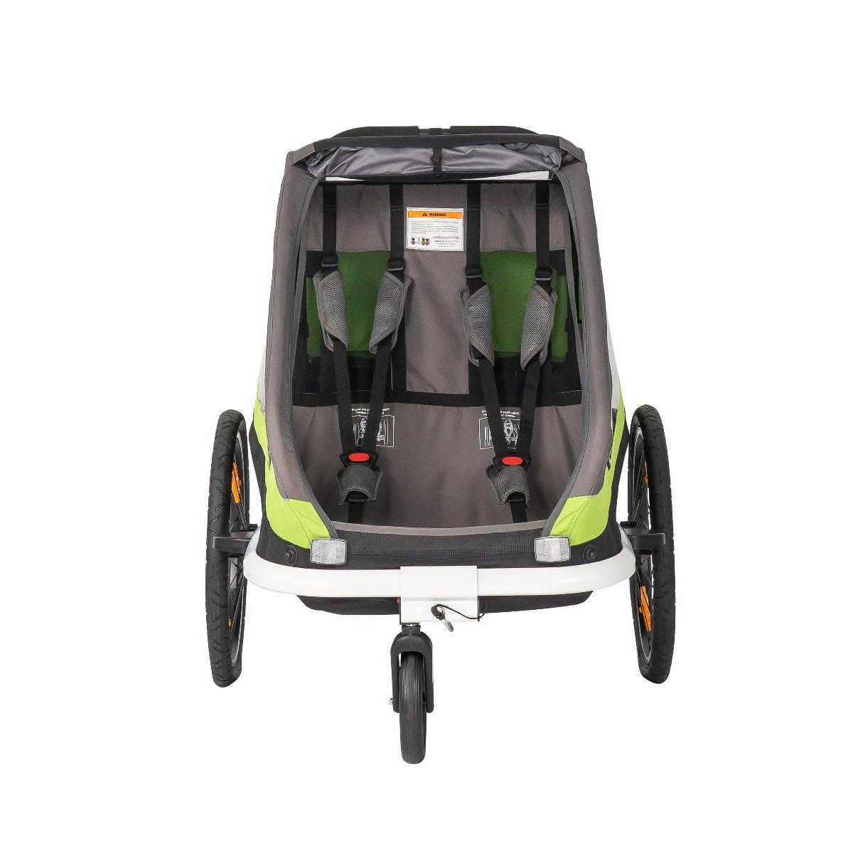 Hamax Traveller Trailer Green/Grey