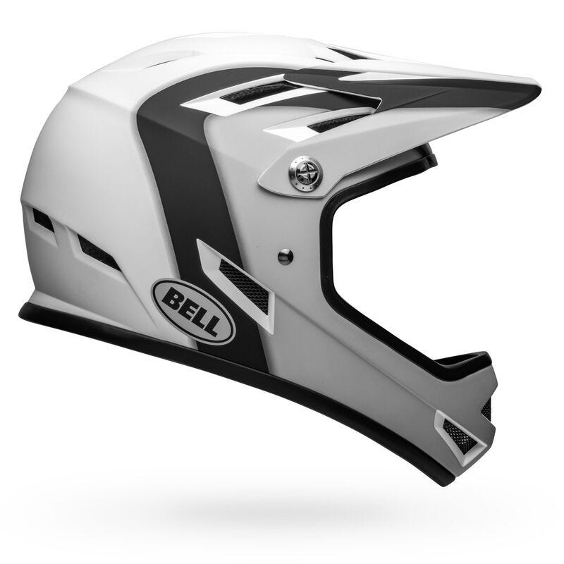 bell bellistic helmet sizing Bell Sanction Full Face Helmet Matte Black/White – 99 Bikes