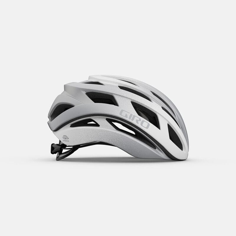 Giro Helios Spherical Helmet White/Silver – 99 Bikes