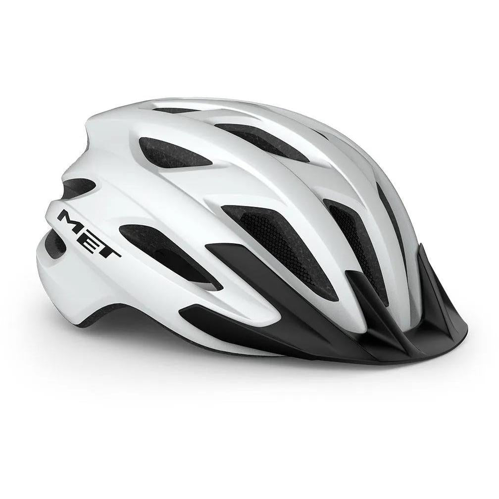 Met Crossover Helmet White Glossy LG/XL